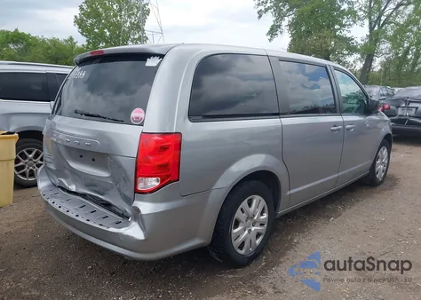 2018 Dodge Grand Caravan Se from USA, damaged, VIN 2C4RDGBG8JR151450